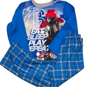 🟥3/15$ George Kids Pajamas - Blue and Grayl